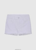 pantaloni scurți cu imprimeu în dungi coraline fată Pepe Jeans multi 6Z0R461506 - imagine 5