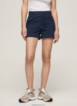 pantaloni scurți din bumbac cu talie reglabilă femei Pepe Jeans dulwich 6Z0R46517 - imagine 2