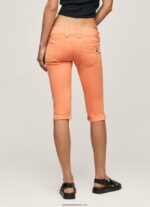 pantaloni scurți din denim cropped femei Pepe Jeans piersică 6Z0R46528 - imagine 4