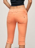 pantaloni scurți din denim cropped femei Pepe Jeans piersică 6Z0R46528 - imagine 5