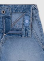pantaloni scurți din denim cu ajustare normală fată Pepe Jeans denim 6Z0R461486 - imagine 3