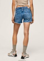 pantaloni scurți din denim cu ajustare normală femei Pepe Jeans denim 6Z0R46103 - imagine 4