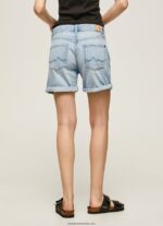 pantaloni scurți din denim cu ajustare normală femei Pepe Jeans denim 6Z0R46492 - imagine 4