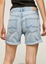 pantaloni scurți din denim cu ajustare normală femei Pepe Jeans denim 6Z0R46492 - imagine 5