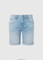 pantaloni scurți din denim cu ajustare normală femei Pepe Jeans denim 6Z0R46499 - imagine 5