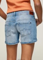 pantaloni scurți din denim cu ajustare normală femei Pepe Jeans denim 6Z0R46514 - imagine 4