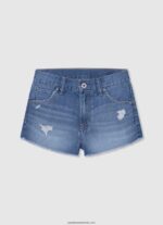 pantaloni scurți din denim patty regular fit fată Pepe Jeans denim 6Z0R461492 - imagine 4