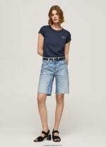 pantaloni scurți din denim relaxed fit femei Pepe Jeans denim 6Z0R46486