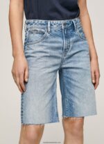 pantaloni scurți din denim relaxed fit femei Pepe Jeans denim 6Z0R46486 - imagine 3