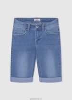 pantaloni scurți din denim slim fit băiat Pepe Jeans denim 6Z0R461681 - imagine 4