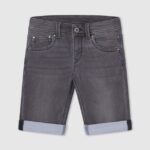 pantaloni scurți din denim slim fit băiat Pepe Jeans denim 6Z0R461685