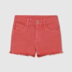 pantaloni scurți patty regulat fată Pepe Jeans studio roșu 6Z0R461494