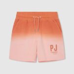 pantaloni scurți sport bloc de culoare băiat Pepe Jeans portocala de dovleac 6Z0R461698