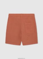 pantaloni scurți sport cu imprimeu cu logo băiat Pepe Jeans portocala de dovleac 6Z0R461687 - imagine 2