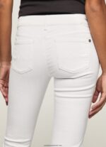 pantaloni skinny clasici femei Pepe Jeans alb 6Z0R46299 - imagine 5