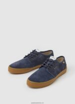 pantofi colin adidași din piele femei Pepe Jeans marina 6Z0R46638 - imagine 3