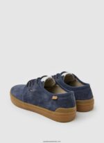 pantofi colin adidași din piele femei Pepe Jeans marina 6Z0R46638 - imagine 4