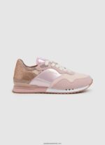 pantofi sport combinați london troy femei Pepe Jeans roz de fabrică 6Z0R46589