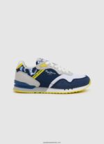 pantofi sport de bază london brighton băiat Pepe Jeans alb 6Z0R461530