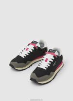 pantofi sport pentru alergare femei Pepe Jeans negru 6Z0R46619 - imagine 3