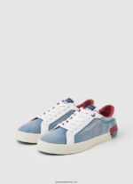 panza sport Kenton din denim femei Pepe Jeans albastru de fabrică 6Z0R46627 - imagine 3