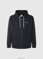 pulover cu fermoar cu imprimeu logo bărbați Pepe Jeans dulwich 6Z0R46905 - imagine 5
