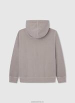 pulover cu glugă din bumbac băiat Pepe Jeans malţ 6Z0R461600 - imagine 2