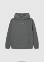 pulover cu glugă din bumbac băiat Pepe Jeans malţ 6Z0R461600 - imagine 4
