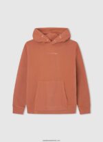 pulover cu glugă din bumbac băiat Pepe Jeans malţ 6Z0R461600 - imagine 5