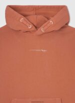 pulover cu glugă din bumbac băiat Pepe Jeans portocala de dovleac 6Z0R461598 - imagine 3