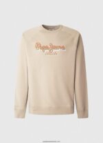 pulover cu imprimeu cu logo bărbați Pepe Jeans malţ 6Z0R46887 - imagine 5