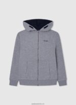 pulover cu imprimeu de camuflaj băiat Pepe Jeans dulwich 6Z0R461591 - imagine 5