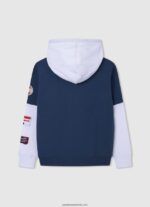 pulover cu logo petic băiat Pepe Jeans jarman 6Z0R461594 - imagine 2