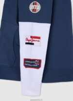 pulover cu logo petic băiat Pepe Jeans jarman 6Z0R461594 - imagine 3