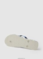 rake blue beach beach flip flops femei Pepe Jeans mousse 6Z0R46699 - imagine 5