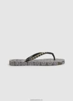 rake coin beach flip flops femei Pepe Jeans negru 6Z0R46704