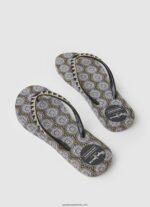 rake coin beach flip flops femei Pepe Jeans negru 6Z0R46704 - imagine 4