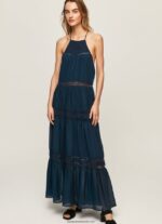 rochie cu detalii brodate femei Pepe Jeans dulwich 6Z0R46218 - imagine 2
