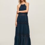 rochie cu detalii brodate femei Pepe Jeans dulwich 6Z0R46218