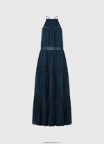 rochie cu detalii brodate femei Pepe Jeans dulwich 6Z0R46218 - imagine 5