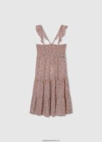 rochie cu flori fluide fată Pepe Jeans multi 6Z0R461399
