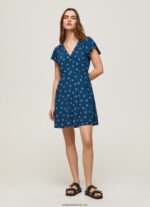 rochie cu imprimeu floral femei Pepe Jeans multi 6Z0R46193 - imagine 2