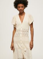 rochie faye tricotată fin femei Pepe Jeans zer 6Z0R46151 - imagine 4