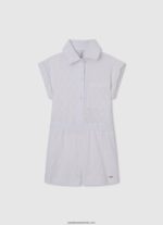 rochie mini cu guler rotunjit fată Pepe Jeans strălucire 6Z0R461389 - imagine 5