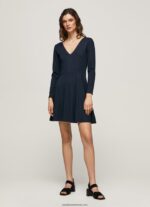 rochie scurtă collie femei Pepe Jeans dulwich 6Z0R46172 - imagine 2