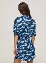 rochie scurtă de camuflaj burnet femei Pepe Jeans multi 6Z0R46173 - imagine 4