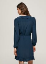 rochie scurtă înfășurată esha femei Pepe Jeans dulwich 6Z0R46158 - imagine 4