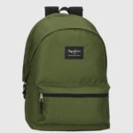 rucsac de performanță aris cu fermoar dublu femei Pepe Jeans verde inchis 6Z0R46753