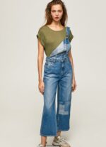 salopetă din denim de bumbac femei Pepe Jeans denim 6Z0R4698