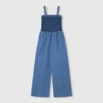 salopetă lungă din denim jammie fată Pepe Jeans dafin 6Z0R461381